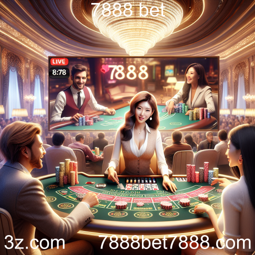 Experimente a Emoção do Cassino Ao Vivo no 7888 Bet